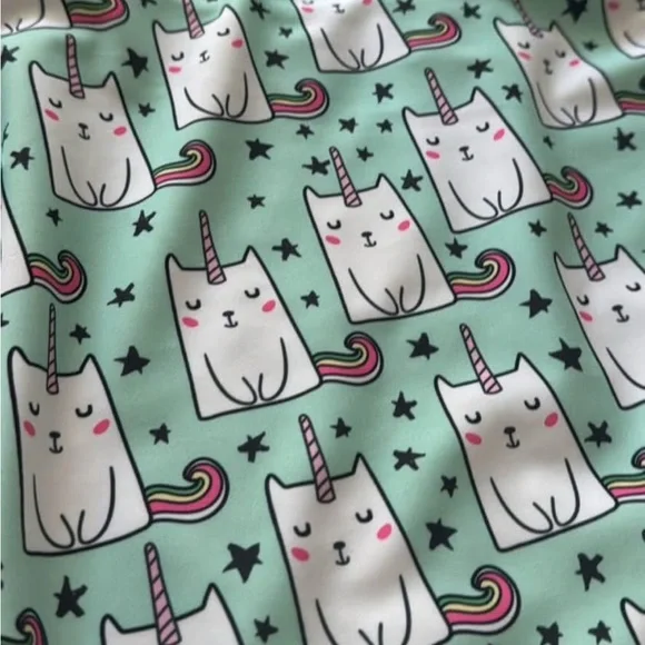 Destira AXS Gymnastics Leotard with unicorn cats. NWT - Picture 4 of 5